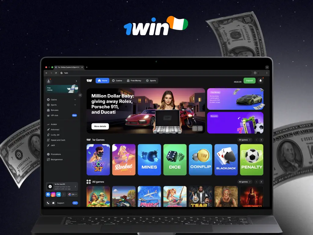 1win Côte d'Ivoire 2025 : Paris Sportifs, Casino Mobile & Bonus Exclusifs